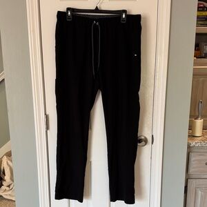 Classic Black Black Scrub Pants